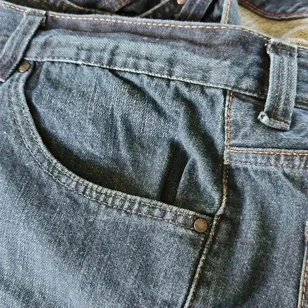 Men's CHAPS‎ Denim Jeans Straight Fit 48x32 Dark Wash